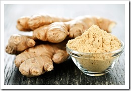 Ginger root and powder