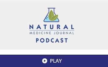 image showing the Natural Medicine Journal logo and a Play icon